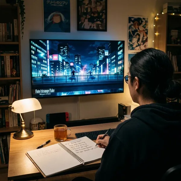fate strange fake anime review